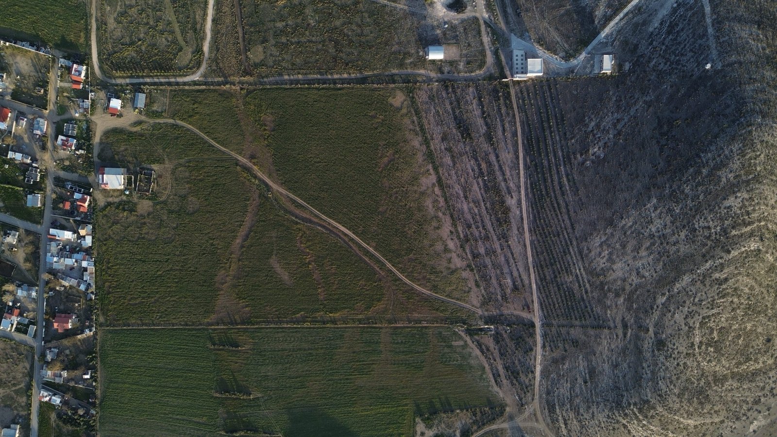 Foto completa del terreno del proyecto